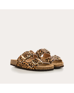 Mules Mercure Léopard | Reqins