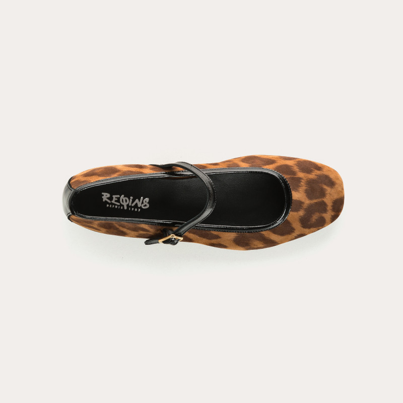 Babies Honor cuir velours jaguar – Chic & confort | Reqins