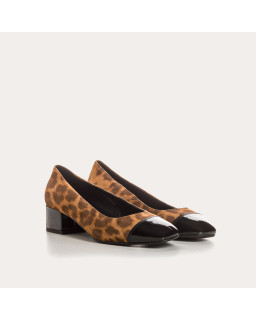 Jaguar Leather Riviera Height Ballerinas | Reqins