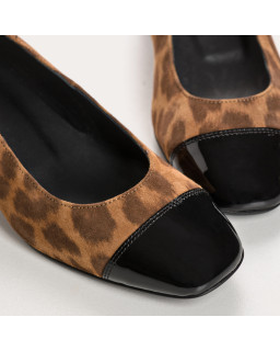 Jaguar Leather Riviera Height Ballerinas | Reqins