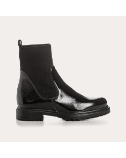 Boots Evelyn Naplak Varnish Leather - Reqins