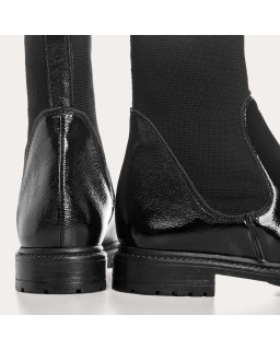 Boots Evelyn Naplak Varnish Leather - Reqins