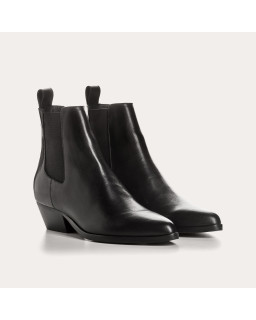 Smooth Leather Women's Boots - Belem Template | Reqins