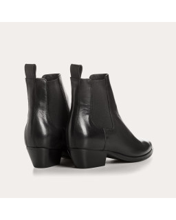 Smooth Leather Women's Boots - Belem Template | Reqins
