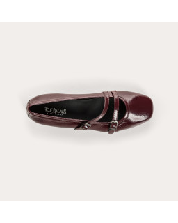Callist Babies - Female Varnished Leather Shoes I Reqins