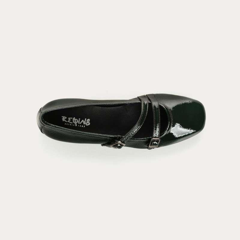 Callist Babies - Female Varnished Leather Shoes I Reqins