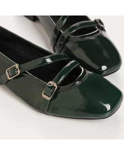 Callist Babies - Female Varnished Leather Shoes I Reqins