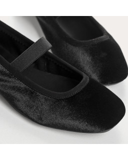 Babies femme en velours – Modèle Hally | Reqins