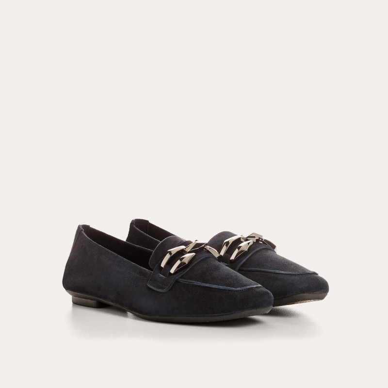 Velvet leather hilarious moccasins - elegance & comfort | Reqins