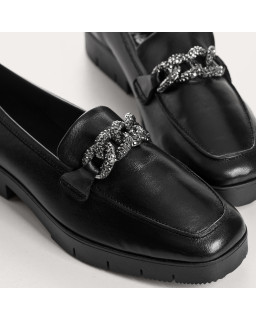 Moccasins Morgane leather - Elegance & Comfort | Reqins