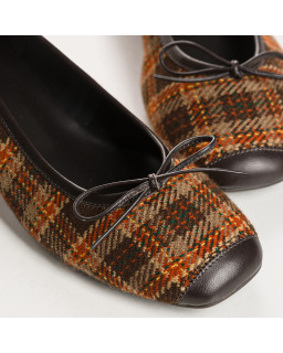 Ballerinas in Kyriel Tartan | Reqins