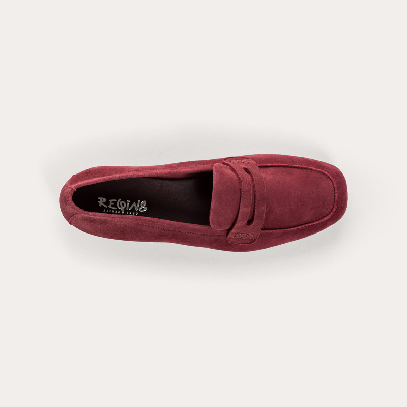 Mocassins Hema Femme en cuir velours : douceur et confort | Reqins