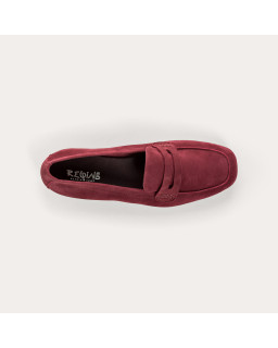Mocassins Hema Femme en cuir velours : douceur et confort | Reqins