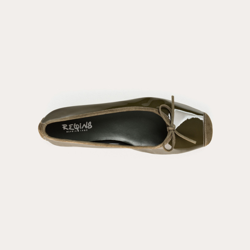 Ballerine Bleu Marine Femme - HARMONY | Reqins