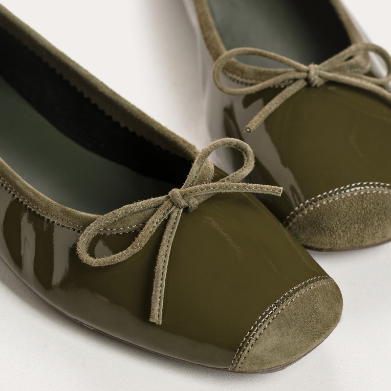 Ballerine Bleu Marine Femme - HARMONY | Reqins