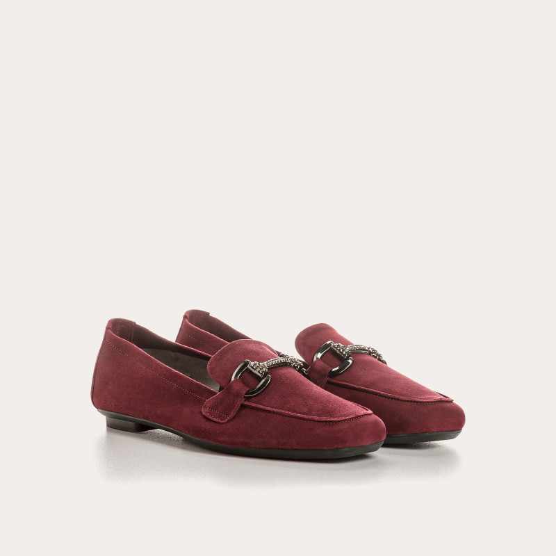 Mocassins Hamilton en cuir velours - Élégance intemporelle - Reqins