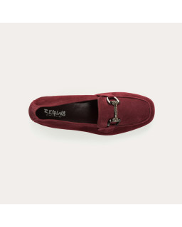 Mooccasins Hamilton velvet leather - timeless elegance - Reqins