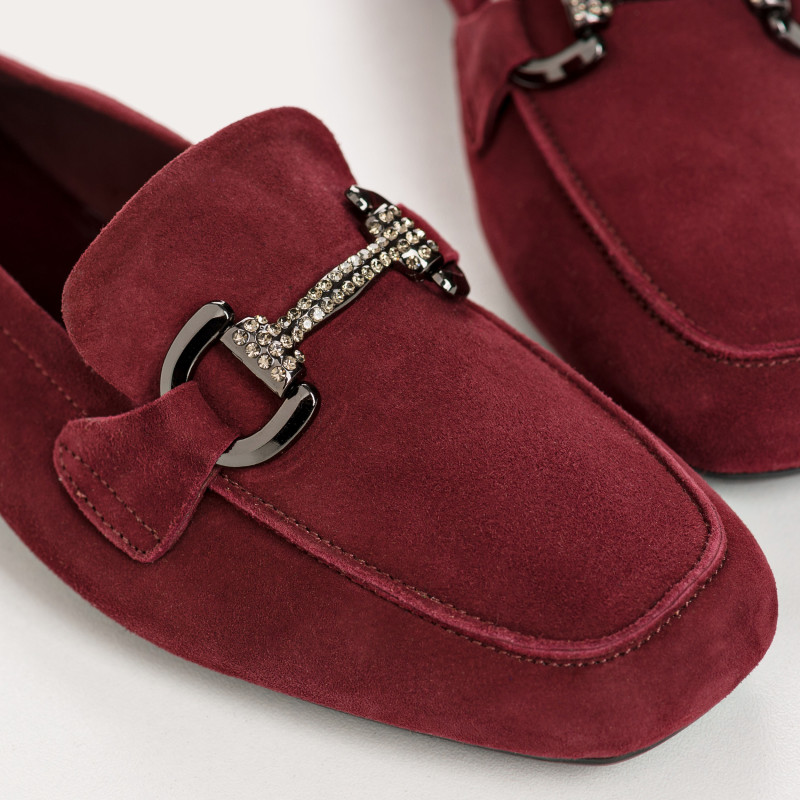 Mooccasins Hamilton velvet leather - timeless elegance - Reqins