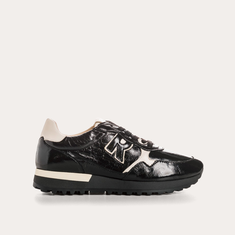 Naplak Mania Varnish Leather Sneakers | Reqins