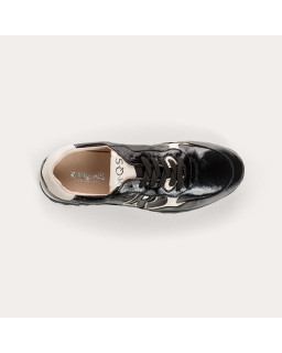 Naplak Mania Varnish Leather Sneakers | Reqins