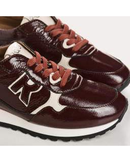 Naplak Mania Varnish Leather Sneakers | Reqins