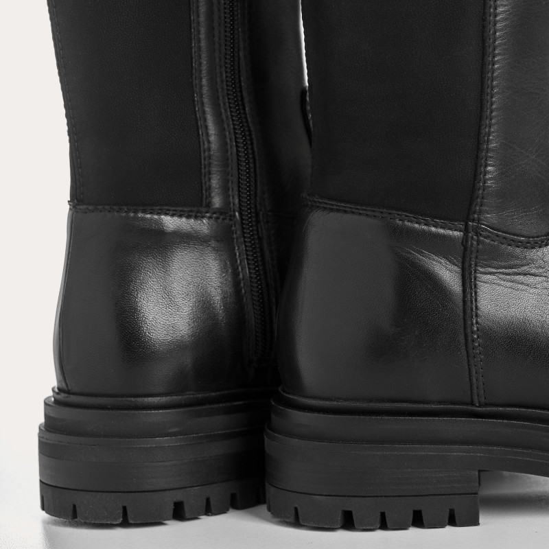 Syracuse leather boots