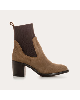 Boots Evalou en cuir velours – Élégance et caractère | Reqins