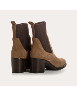 Boots Evalou en cuir velours – Élégance et caractère | Reqins