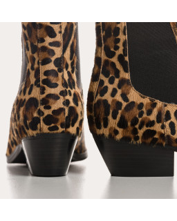 Bottines léopard Belem femme | Style sauvage et confort Reqins