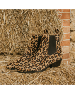 Bottines léopard Belem femme | Style sauvage et confort Reqins