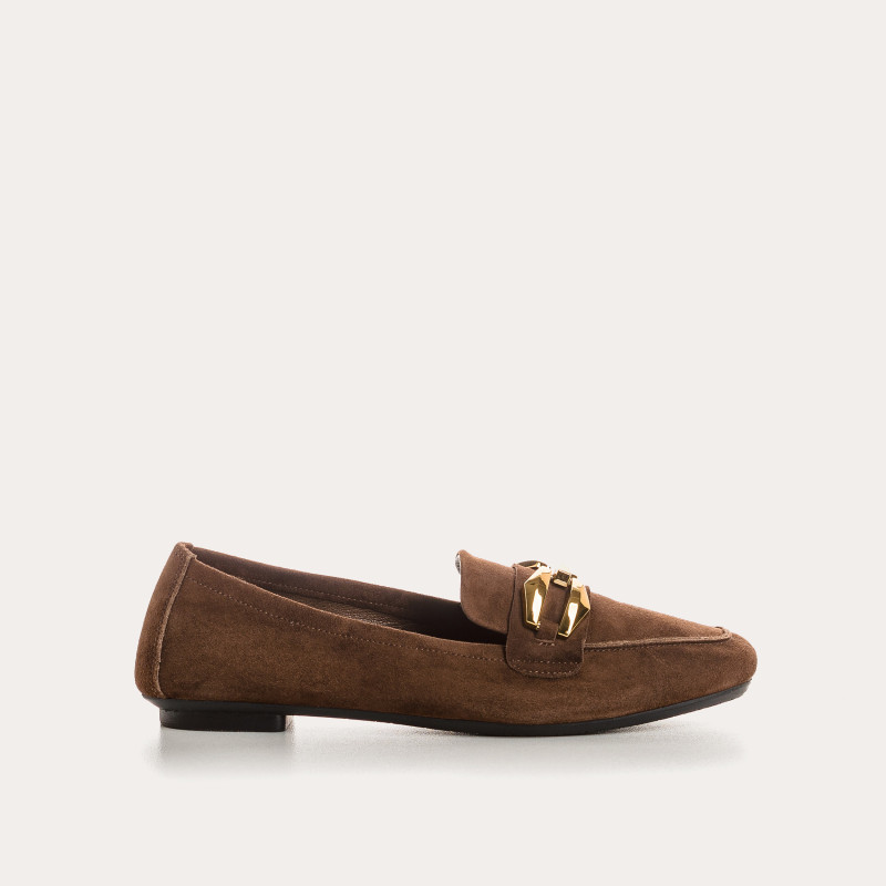 Velvet leather hilarious moccasins - elegance & comfort | Reqins