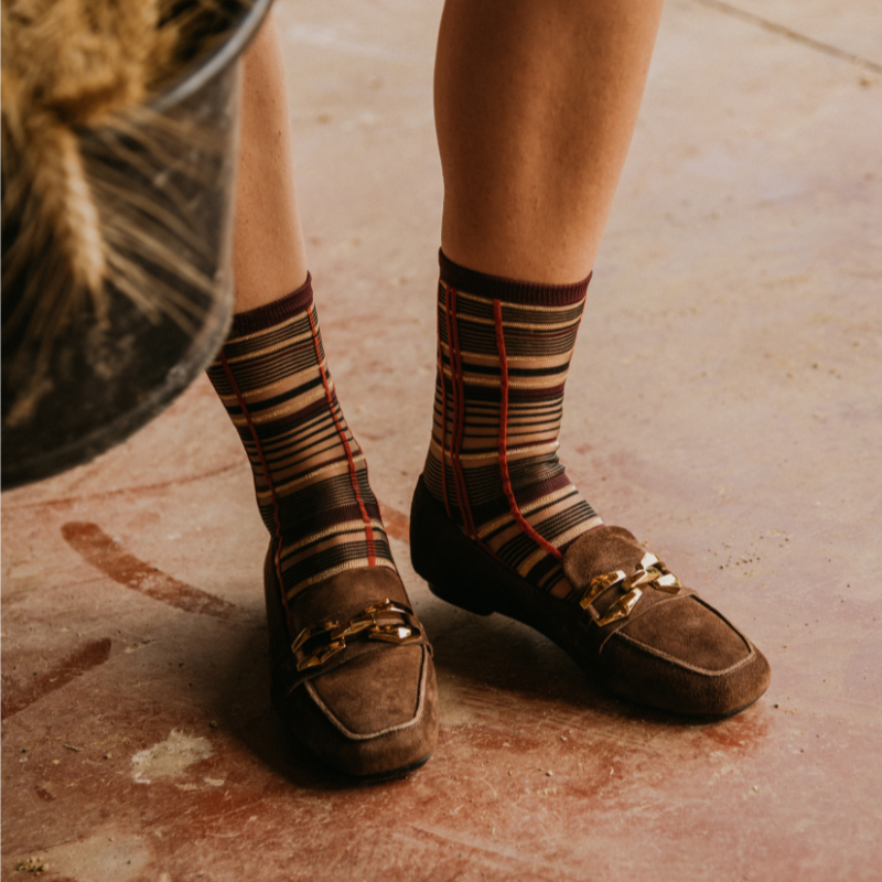 Velvet leather hilarious moccasins - elegance & comfort | Reqins