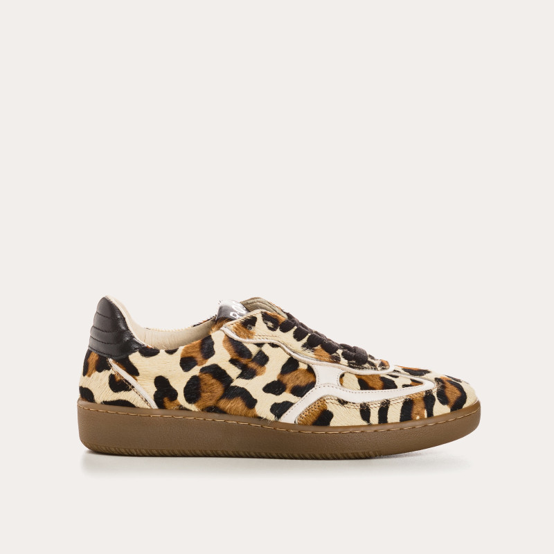 Leopard Female Athena Sneakers: Bold Style and Optimal Comfort