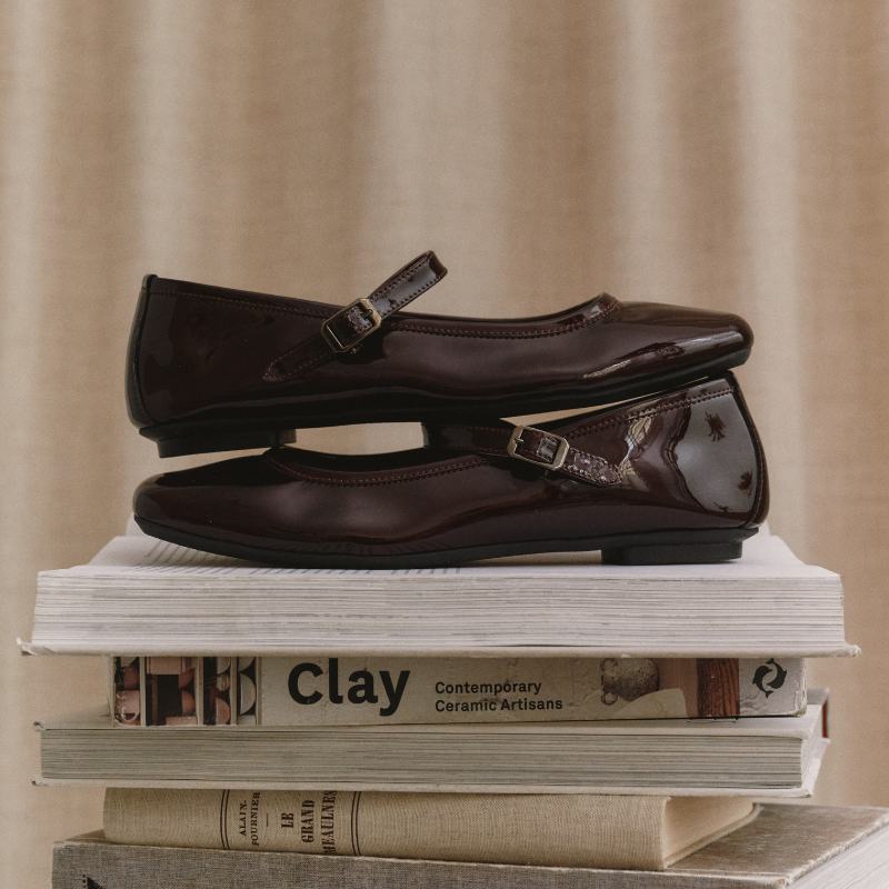 Babies Honor Varnish Leather | Reqins