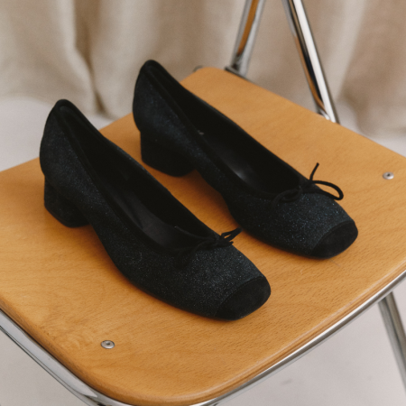 Ballerines à talons Kyriel Star – Élégance & confort | Reqins