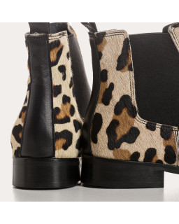 Boots Zellie imprimé jaguar | Caractère & style | Reqins