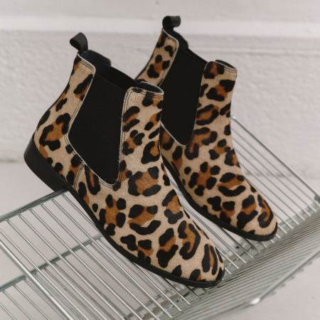 Jaguar Printed Zellie Boots | Character & style | Reqins