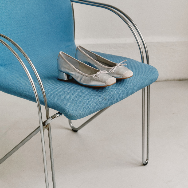 Ballerines Bijou À Talon Cuir - KYRIEL| Reqins