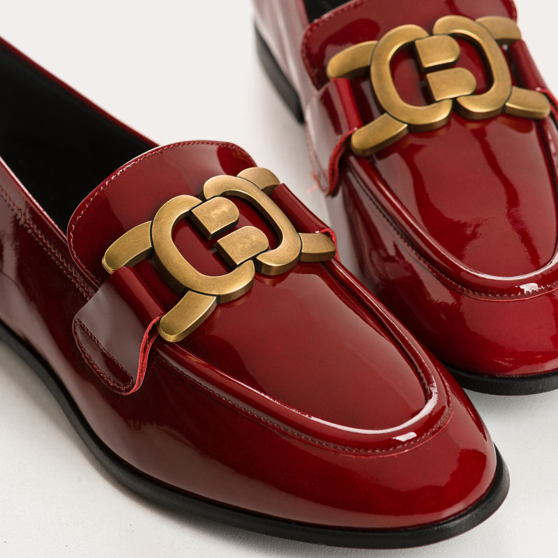 Faro Varnish Loafers Cloud - Chic Bright & Comfort | Reqins