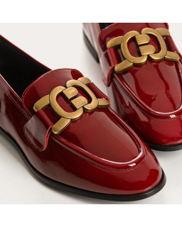 Faro Varnish Loafers Cloud - Chic Bright & Comfort | Reqins