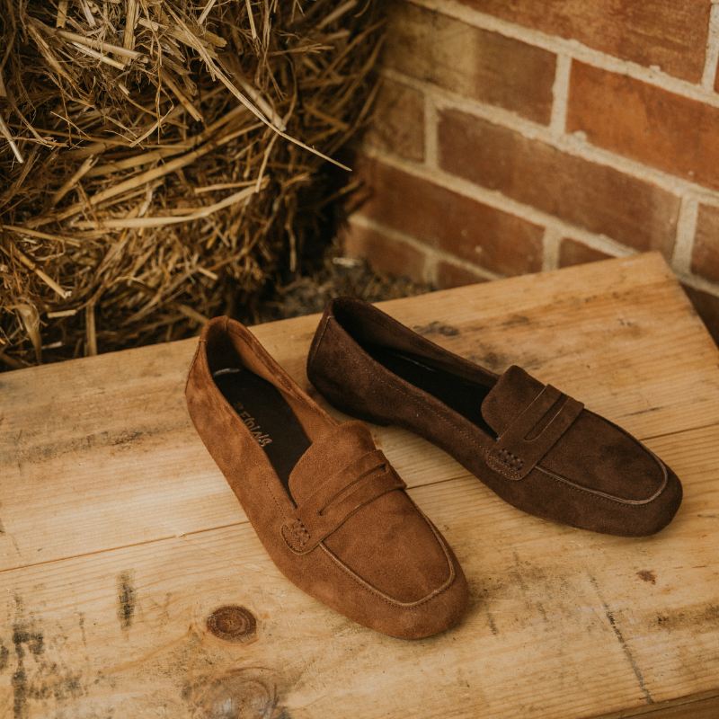 Mocassins Hema Femme en cuir velours : douceur et confort | Reqins