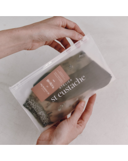 Chaussettes Lac Givré - Collaboration Atelier St Eustache x Reqins