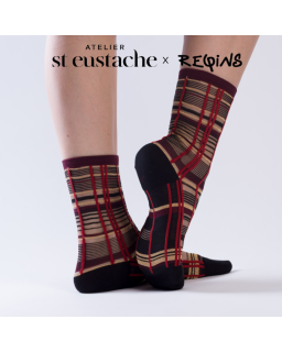 Female Graphic Socks - Collaet St Eustache X Reqins