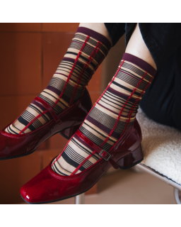 Female Graphic Socks - Collaet St Eustache X Reqins