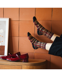 Female Graphic Socks - Collaet St Eustache X Reqins