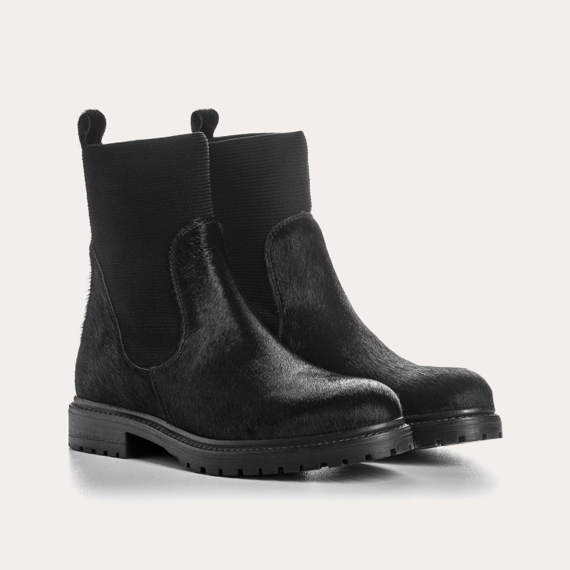 Boots Evelyn Horsy femme – Bottines élégantes en cuir | Reqins