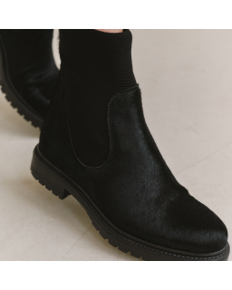 Boots Evelyn Horsy femme – Bottines élégantes en cuir | Reqins