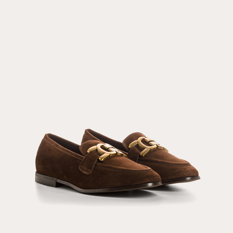 Faro leather moccasins velvet - elegance & comfort | Reqins