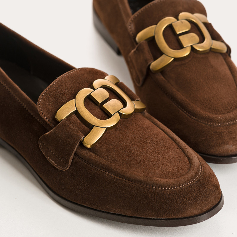 Faro leather moccasins velvet - elegance & comfort | Reqins