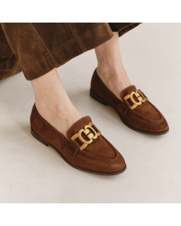 Faro leather moccasins velvet - elegance & comfort | Reqins